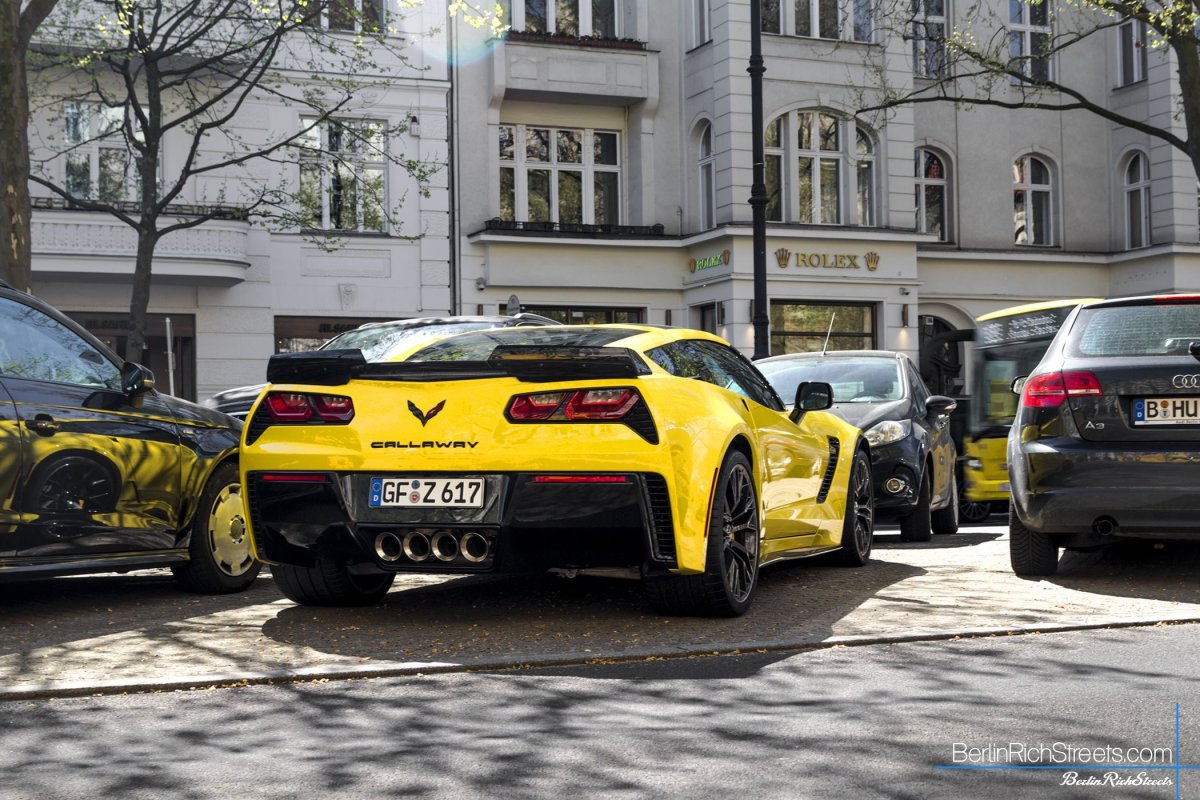 Chevrolet Corvette C7 Z06 'CALLAWAY SC757' spotted in Berlin — BerlinRichStreets